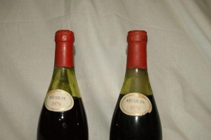 null 2 bouteilles de Gevrey Chambertin, 1979 (els, B).