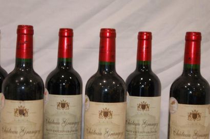 null 6 bouteilles de St Emilion grand Cru, Chateau Grangey, 2011