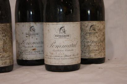 null Quatre bouteilles de Pommard, Patriarche père et fils , 1983. (es,LB)