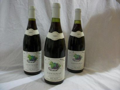 null 3 bouteilles de Santenay, A. Cherrier, 1990