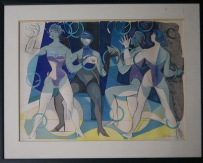 null Camille HILAIRE (1916-2004)

Danseuses

Lithographie

51 x 72 cm (à vue)

EA,...