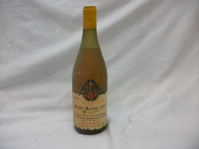 null 1 bouteille de Rully Raclot, 1971, François Jeunet. (es, LB)