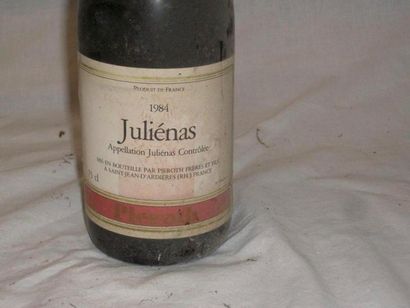 null 1 bouteille de Juliénas, Pieroth, 1984 (es, B, capsule abîmée)