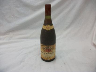 null 1 bouteille de Côtes de Nuits Villages, Hubert Père et Fils, 1979. (es)