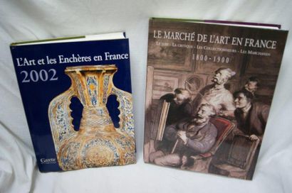 null Lot de Deux ouvrages :" le marché de l'art en France de 1800 à 1900" et "l'art...