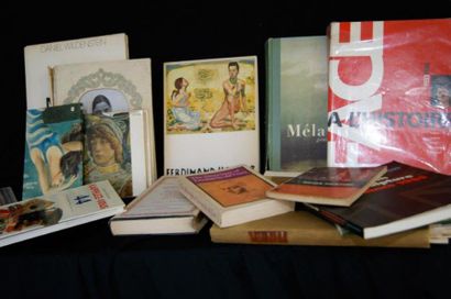 null Lot de livres d'Art : Monet, Sisley, Sculpture anglaise, Peinture indienne,...