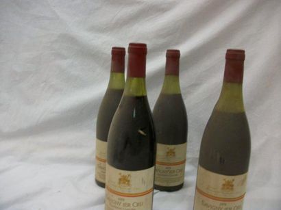 null 5 bouteilles de Savigny 1er Cru, Vicomte Bernard de Romanet, 1979 (es, LB et...