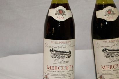 null 2 bouteilles de Mercurey, Delorme, 1979 (B)