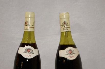 null 2 bouteilles de Mercurey, Delorme, 1979 (B)