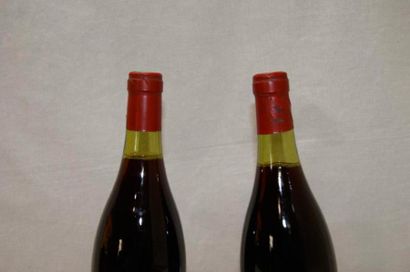 null 2 bouteilles de Côte-de-Nuits-Villages, Savour Club, 1974. (LB, es, dépôt)