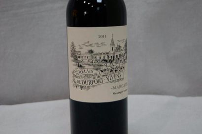 null 1 bouteille de Margaux, Le Relais de Durfort-Vivens, 2011.