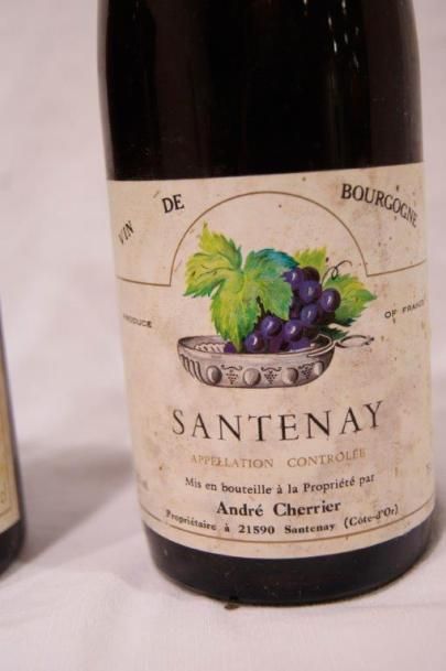 null 3 bouteilles de Santenay, 1988. (es)