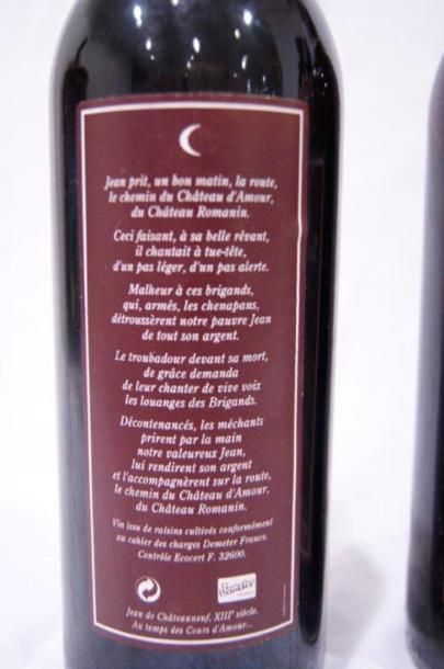 null 5 bouteilles de vin des Bouches du Rhône, "Cuvée Jean Le Troubadour", 2 de 1998,...