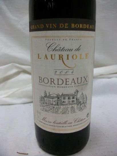null 1 bouteille de Chateau de Lauriole 2004