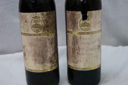 null 2 bouteilles de Médoc, château Roc - Taillade, 1981 (esa, LB et B)