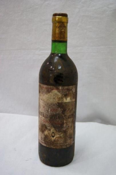 null 1 bouteille de Saint Emilion, Château La Croix Montlabert, 1977 (es, LB)