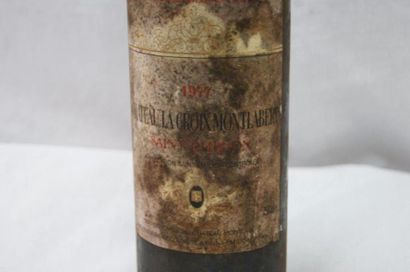 null 1 bouteille de Saint Emilion, Château La Croix Montlabert, 1977 (es, LB)