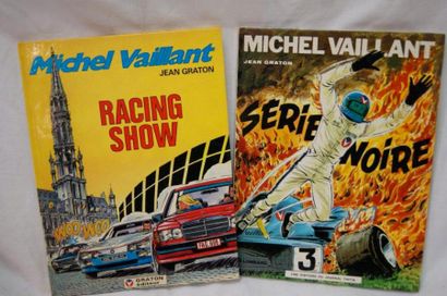 null Lot deux BD Michel Vaillant Racing Show édition graton 1985 (BE), série noire...