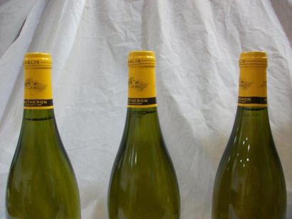 null 3 bouteilles de Chablis , Vieilles Vignes, Gautheron 2008