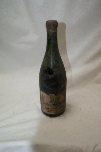 null 1 bouteille de Chambertin , Bouchard et fils, 1885. Niveau très bas . Etiquette...