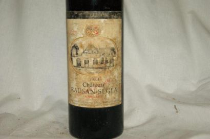 null 1 bouteille de Margaux, château Rosan-Ségla, 1984 (es, tlb)