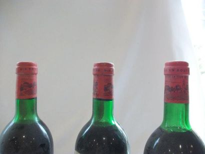 null 3 bouteilles de Médoc, Château La Tour de By, 1976