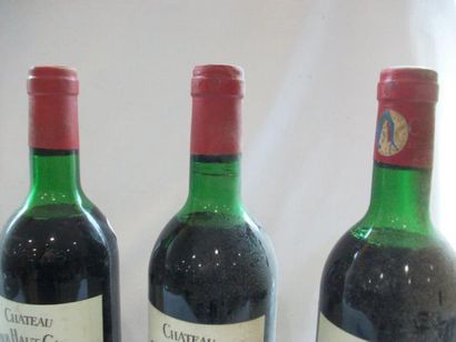 null 3 bouteilles de Médoc, Château Tour Haut Caussan, 1976 (B)