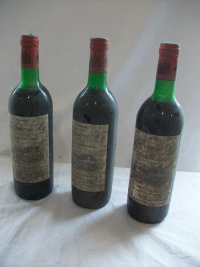 null 3 bouteilles de Médoc, Château La Tour de By, 1979 (es, B)