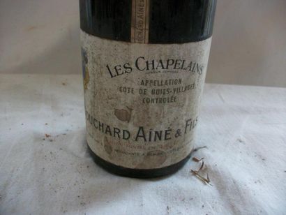 null 1 bouteille de Côte de Nuits village, Les Chapelains, Bouchard, 1966 (B)