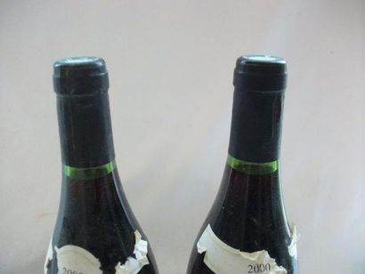 null 2 bouteilles de Nuits saint Georges 1er cru, Bouteiller, 2000 (étiquettes d...