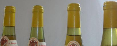 null 4 demi-bouteilles de Chassagne-Montrachet, cuvée La Maltroye, 1978. (LB et ...