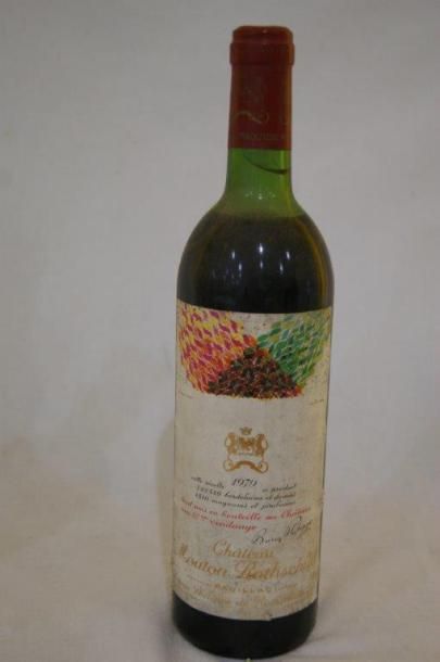 null 1 bouteille de Château Mouton Rothschild, 1979 (es,LB)