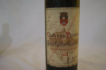 null 1 bouteille de Château de Pressac, 1966 (es, LB)