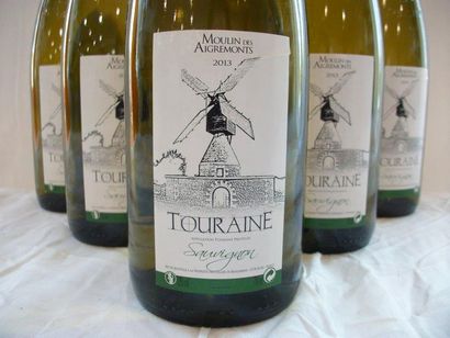 null 6 bouteilles de Touraine, Sauvignon, Moulin des Aigremonts, 2013