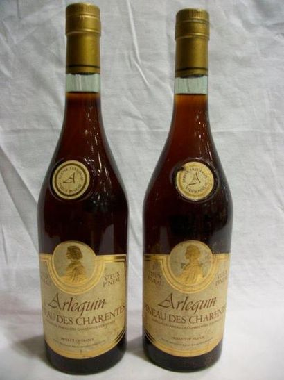 null 2 bouteilles de Pineau des Charentes , Arlequin