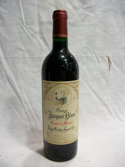 null 1 bouteille de St Emilion Grand Cru, Château Jacques Blanc, Cuvée du Maître...