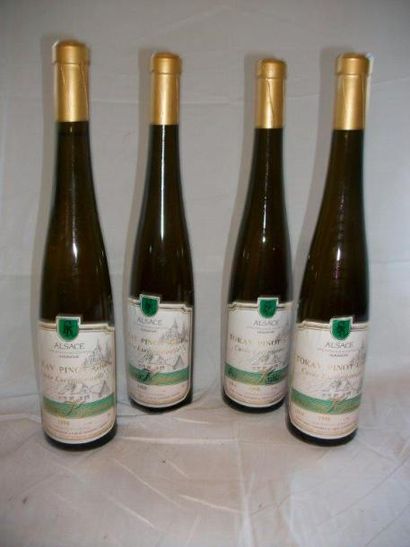 null 4 bouteilles de TOKAY Pinot gris, Frederic Kuhlmann, 1998