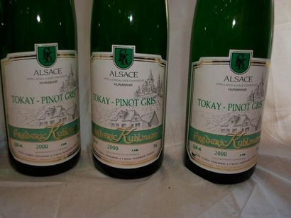 null 5 Bouteilles de Tokay pinot gris Frederic Kuhlmann , 2000