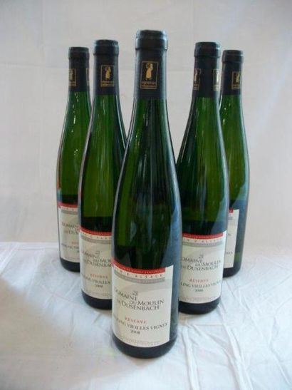 null 6 Bouteilles de Riesling Vieilles vignes , domaine du moulin de Dusenbach ,...