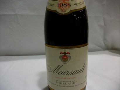null 1 bouteille de Meursault Rouge, Moillard, 1988