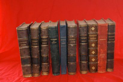 null "Les Romans de l'Illustration", 18 recueils, 1900-1930.