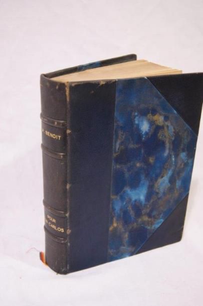 null Lot de 4 livres : Pierre BENOIT " Pour Don Carlos" Paris, Plon, Byblis, 1934...