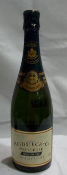 null 1 bouteille de champagne Heidsieck & co Monopole, Premier Cru.
