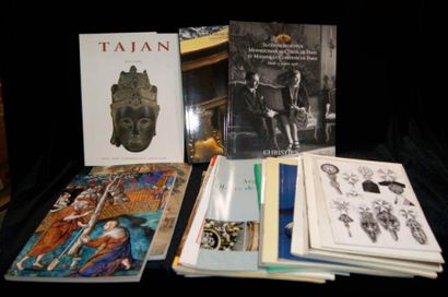 null Lot de catalogues de ventes dont Tajan, Christie's, Coutau-Begarie ...