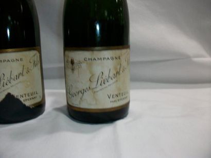 null 2 bouteilles de champagne Georges Liébart & Fils (esa)