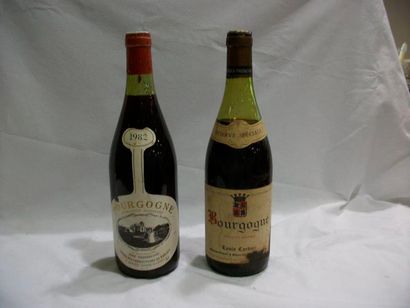 null 2 bouteilles de Bourgogne : Réserve Spéciale Louis Cordier (acc à la capsule)...