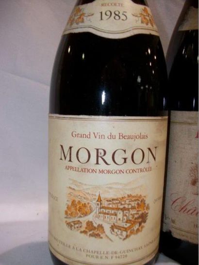 null 5 bouteilles de Morgon : 1982, 1984, 1985, 1992.