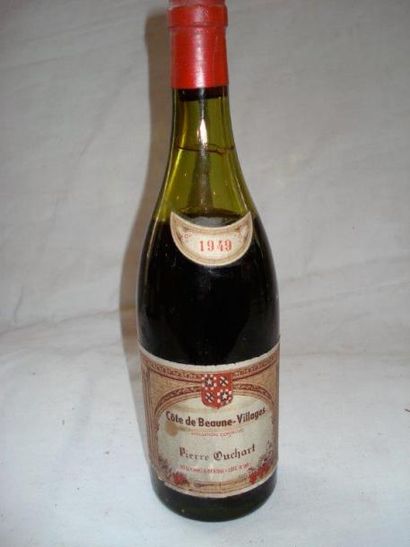 null 1 bouteille Côte de Beaune Villages, Pierre Ouchart, 1949 (B,ela)