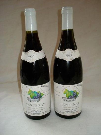 null 2 bouteille de Santenay, Cherrier, 1990