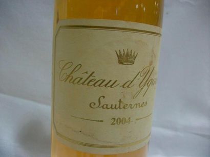 null 1 bouteille de Sauternes, Château d'Yquem, 2004 (léger dépôt)